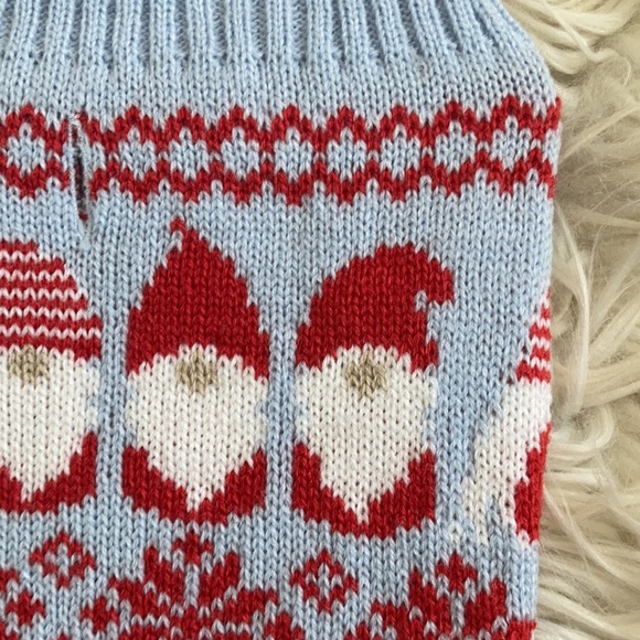 NWT dog holiday pet sweater Christmas gnomes ugly Christmas sweater for dog cat - Picture 8 of 16